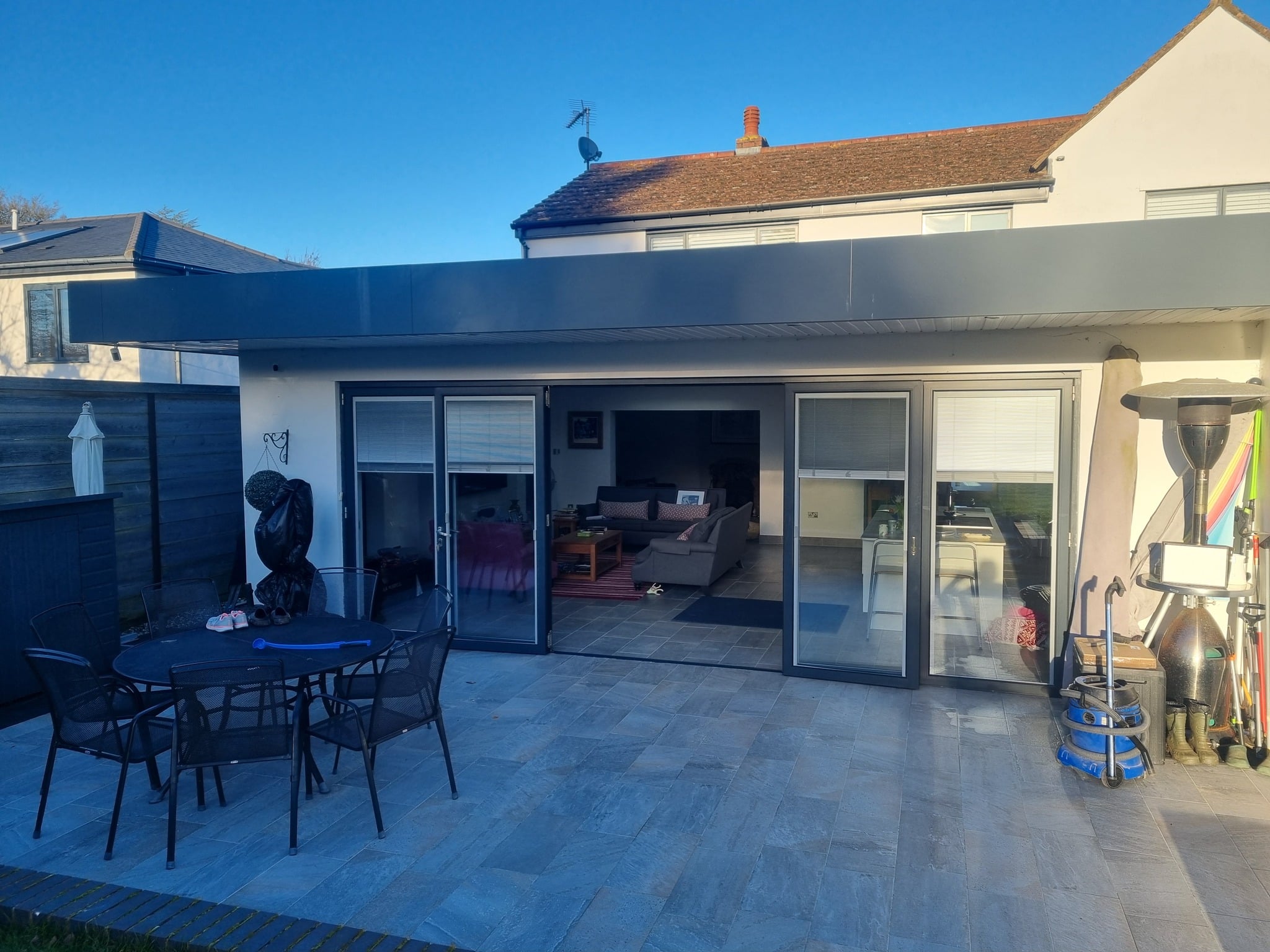 Recently, we completed a full overhaul and service on a 6-panel Origin bi-fold door in Stratford-upon-Avon, leaving it looking and functioning better than ever.