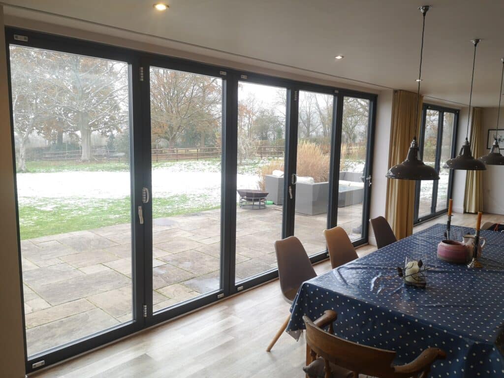 Recently, we completed a project in Ledbury, where two bi-fold doors were in need of a full overhaul and service.