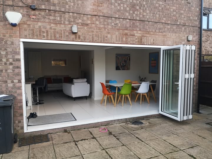 In this recent project, we brought a Sapa aluminium bi-folding door back to life, leaving it looking and functioning as good as new.